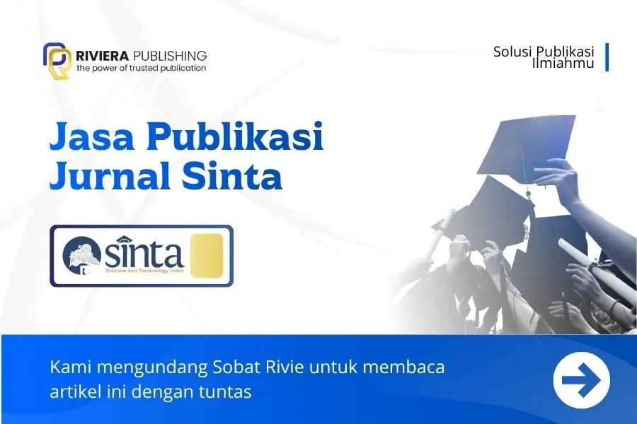Jasa Publikasi Jurnal SINTA Terpercaya & Transparan — Riviera Publishing